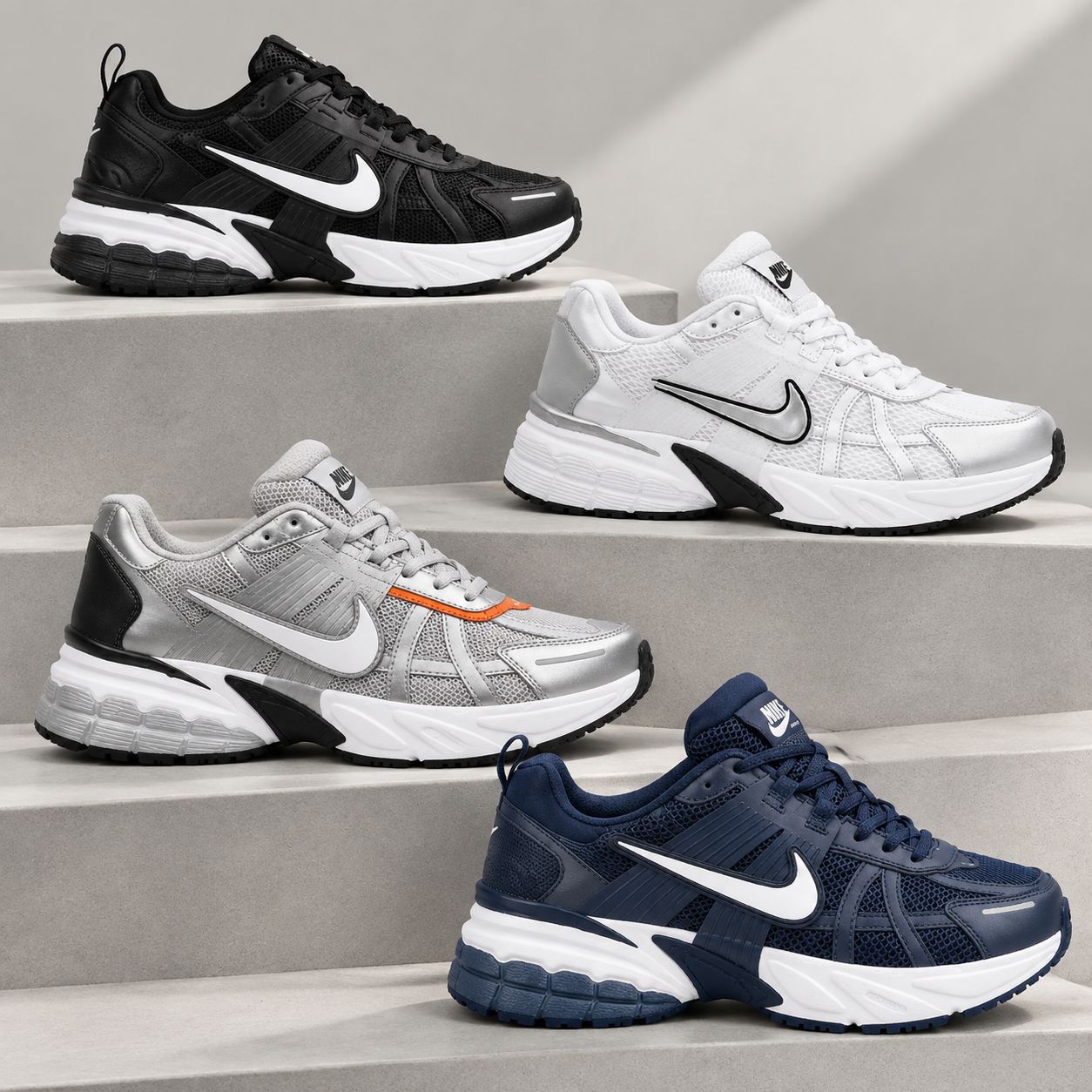 کفش ورزشی نایک وی تو کی ران NIKE V2K RUN-سرمه ای
