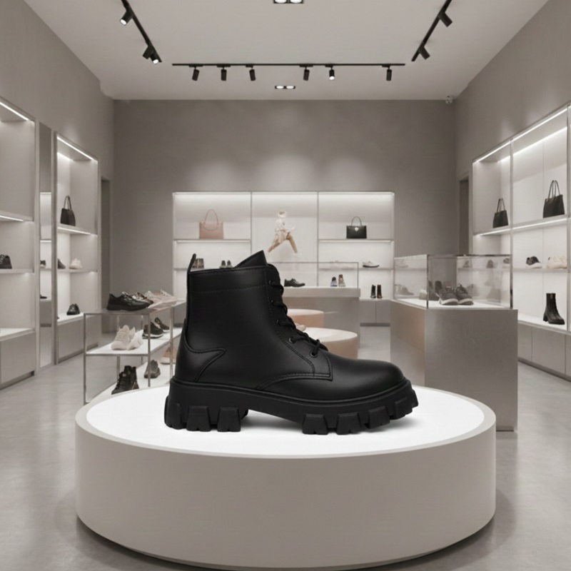 نیم بوت زنانه مشکی مدل Roxana